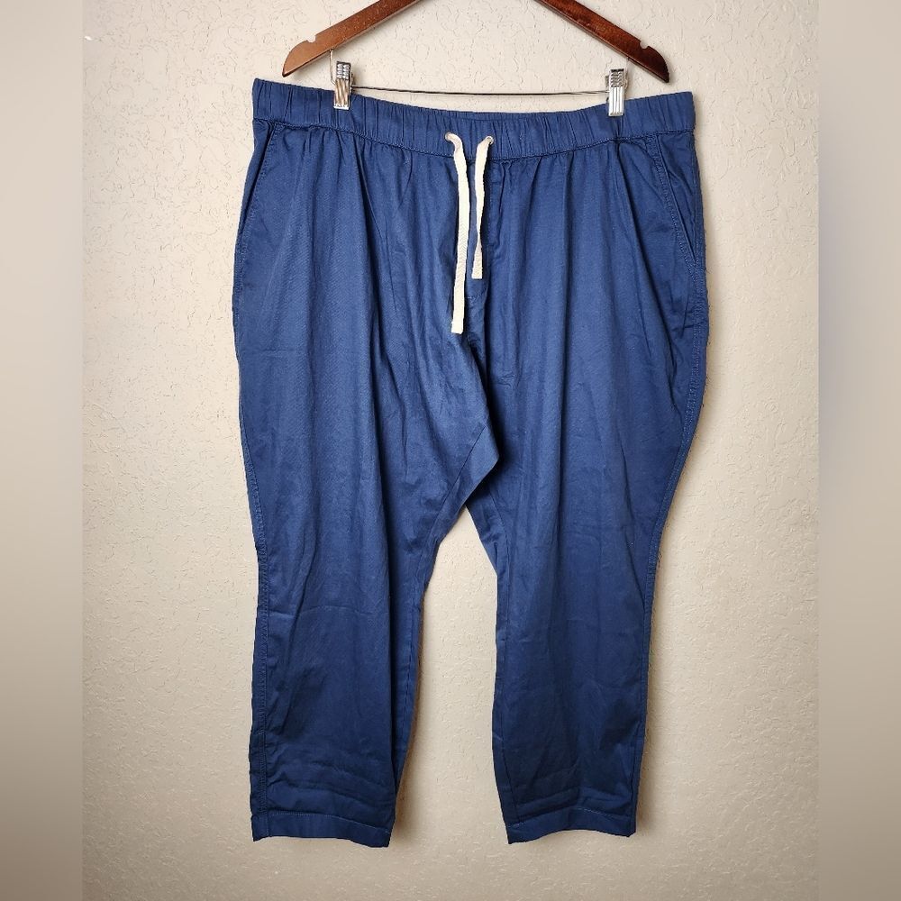 Pact Daily Twill Pants Organic Cotton Womens  Navy Blue Size XXXL New - Picture 2 of 8
